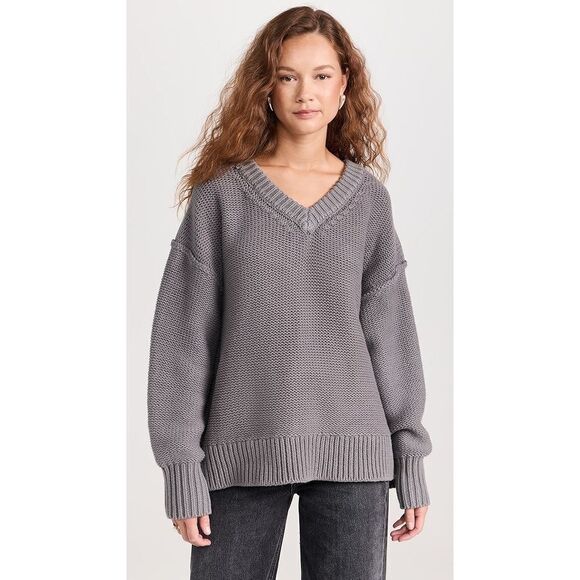 Free People Alli Oversized Chunky Heavy Sweater Medium - Picture 16 of 16